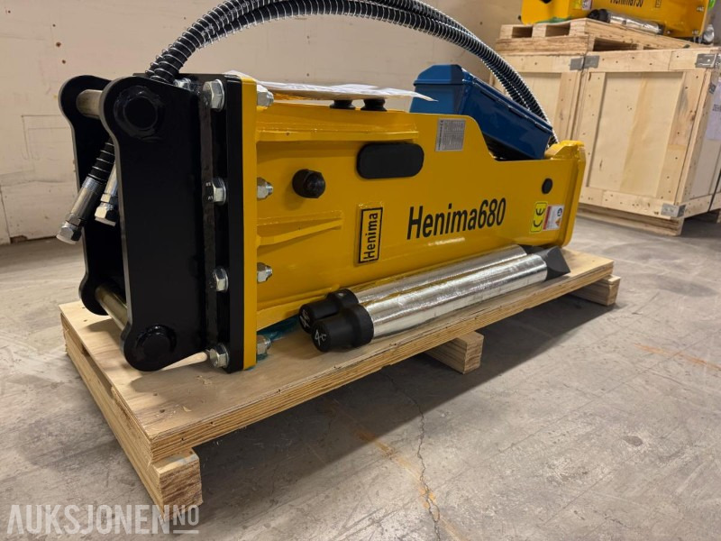 NY HENIMA PIGGHAMMER TIL 4-7 TONNS GRAVEMASKIN S40 M/GARANTI - Хидравличен чук: снимка 2 NY HENIMA PIGGHAMMER TIL 4-7 TONNS GRAVEMASKIN S40 M/GARANTI - Хидравличен чук: снимка 2