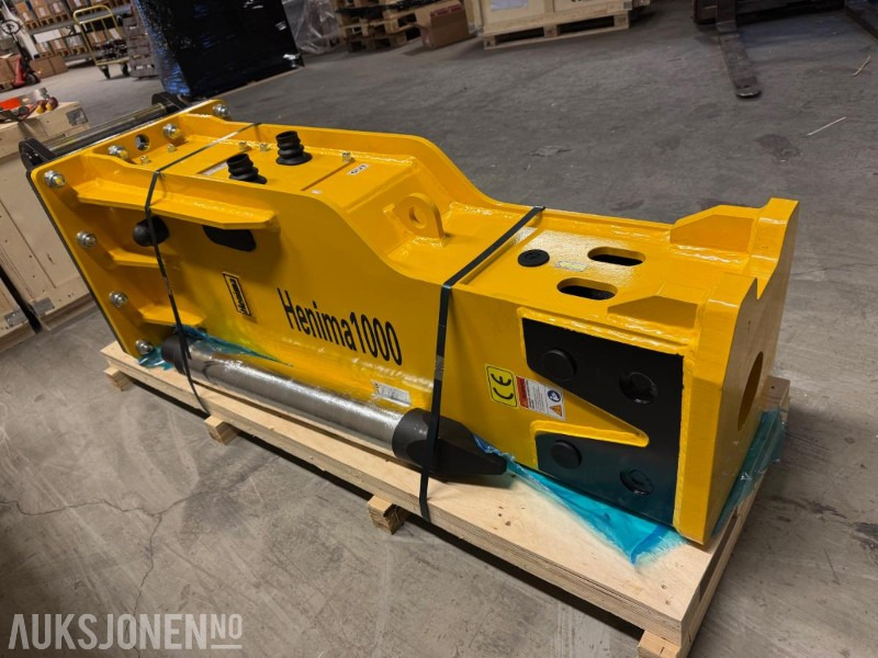 Ny Henima pigghammer til 10-15 tonns gravemaskin S60 m/garanti - Хидравличен чук: снимка 5 Ny Henima pigghammer til 10-15 tonns gravemaskin S60 m/garanti - Хидравличен чук: снимка 5