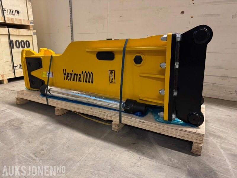 Ny Henima pigghammer til 10-15 tonns gravemaskin S60 m/garanti - Хидравличен чук: снимка 3 Ny Henima pigghammer til 10-15 tonns gravemaskin S60 m/garanti - Хидравличен чук: снимка 3