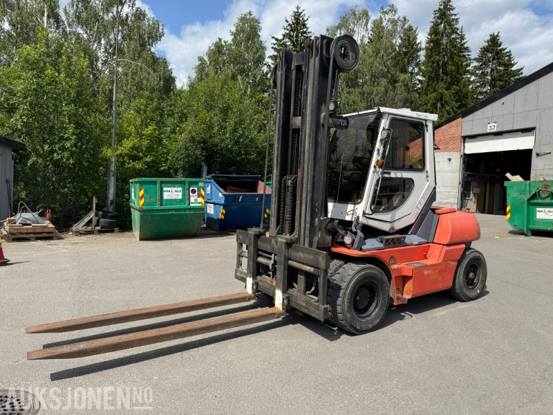 2000 Toyota 5FD70 TRUCK MED HIPPE TILT CABIN, LØFTEHØYDE 6000 MM - Подемно-транспортна техника: снимка 1 2000 Toyota 5FD70 TRUCK MED HIPPE TILT CABIN, LØFTEHØYDE 6000 MM - Подемно-транспортна техника: снимка 1
