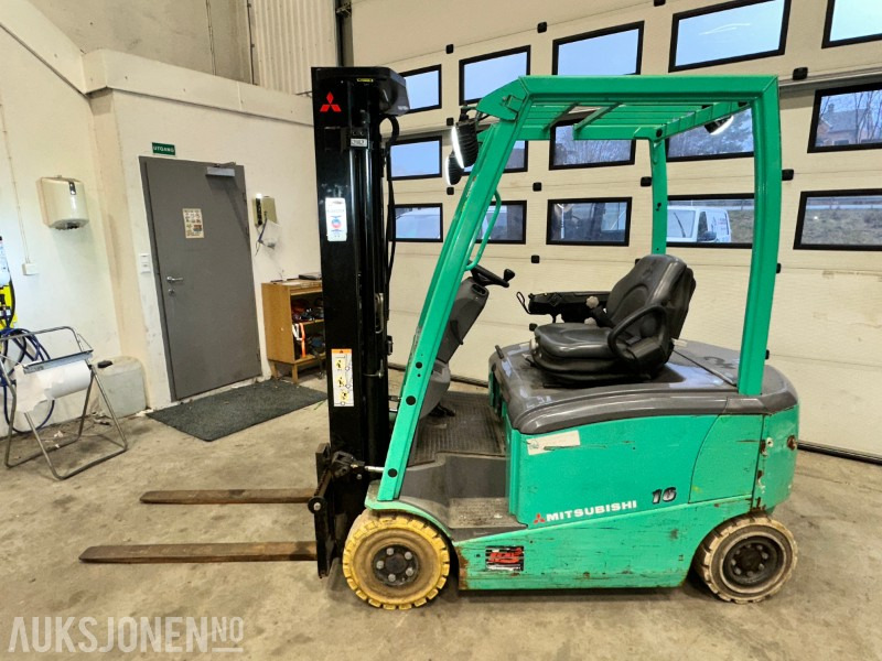 2012 Mitsubishi FB16CPN 3-hjuls motvektstruck, 744 timer - Подемно-транспортна техника: снимка 2 2012 Mitsubishi FB16CPN 3-hjuls motvektstruck, 744 timer - Подемно-транспортна техника: снимка 2