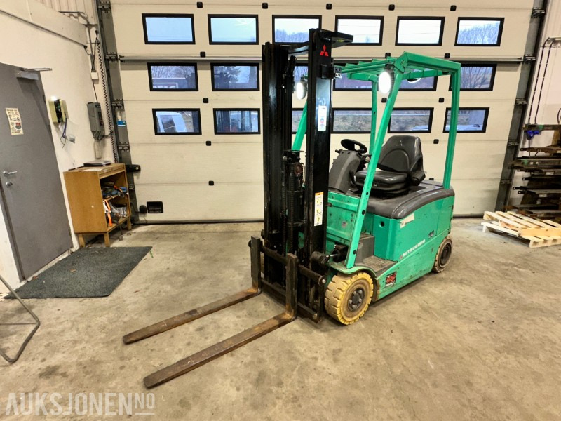 2012 Mitsubishi FB16CPN 3-hjuls motvektstruck, 744 timer - Подемно-транспортна техника: снимка 1 2012 Mitsubishi FB16CPN 3-hjuls motvektstruck, 744 timer - Подемно-транспортна техника: снимка 1