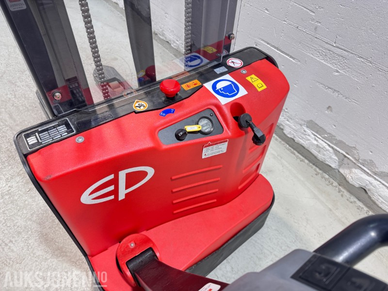 2021 EP Equipment ES12-12ES – Elektrisk pallestabler – Kun 28 timer - Подемно-транспортна техника: снимка 4 2021 EP Equipment ES12-12ES – Elektrisk pallestabler – Kun 28 timer - Подемно-транспортна техника: снимка 4