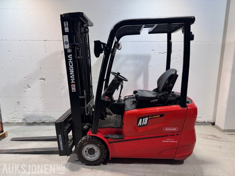 2022 Hangcha CPDS18-AD6 elektrisk truck - – 1,8 tonn - 4,7 m triplex mast - sideshift - 191 timer - Подемно-транспортна техника: снимка 4 2022 Hangcha CPDS18-AD6 elektrisk truck - – 1,8 tonn - 4,7 m triplex mast - sideshift - 191 timer - Подемно-транспортна техника: снимка 4