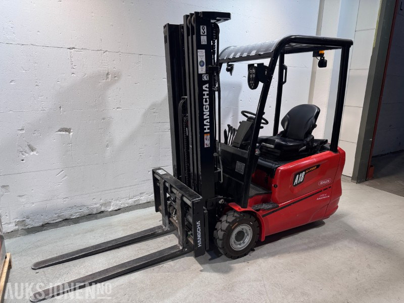 2022 Hangcha CPDS18-AD6 elektrisk truck - – 1,8 tonn - 4,7 m triplex mast - sideshift - 191 timer - Подемно-транспортна техника: снимка 5 2022 Hangcha CPDS18-AD6 elektrisk truck - – 1,8 tonn - 4,7 m triplex mast - sideshift - 191 timer - Подемно-транспортна техника: снимка 5