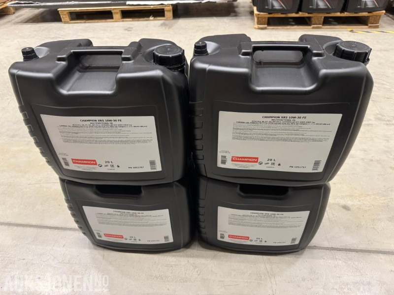 100 Liter Olje - Champion XRS 10W-30 FE Multifunctinal Oil - Прикачен инвентар за Строителна техника: снимка 3 100 Liter Olje - Champion XRS 10W-30 FE Multifunctinal Oil - Прикачен инвентар за Строителна техника: снимка 3
