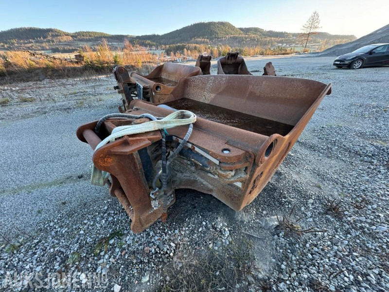 2005 SMP pusseskuffe med hydraulisk tilt / S70 feste - Прикачен инвентар за Строителна техника: снимка 5 2005 SMP pusseskuffe med hydraulisk tilt / S70 feste - Прикачен инвентар за Строителна техника: снимка 5