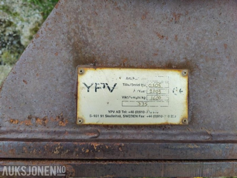 2005 YPV- Skjær/Isriveskjær med BM feste - Прикачен инвентар за Строителна техника: снимка 3 2005 YPV- Skjær/Isriveskjær med BM feste - Прикачен инвентар за Строителна техника: снимка 3