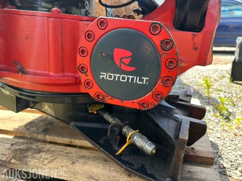 2007 Rototilt RT80 og B20 hurtigfeste - Прикачен инвентар за Строителна техника: снимка 5 2007 Rototilt RT80 og B20 hurtigfeste - Прикачен инвентар за Строителна техника: снимка 5