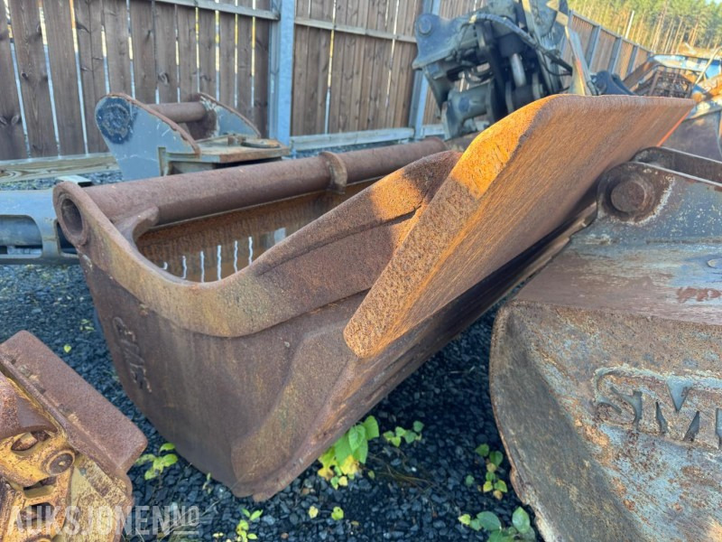 2015 SMP hydraulisk pusseskuffe G90 feste - Прикачен инвентар за Строителна техника: снимка 5 2015 SMP hydraulisk pusseskuffe G90 feste - Прикачен инвентар за Строителна техника: снимка 5