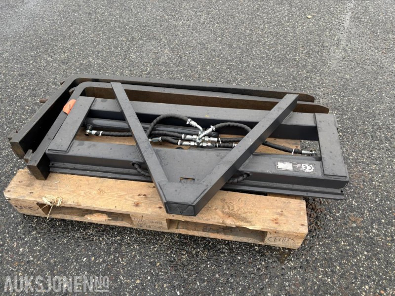 2024 Hydraulisk pallegaffel med A-ramme feste - Прикачен инвентар за Строителна техника: снимка 3 2024 Hydraulisk pallegaffel med A-ramme feste - Прикачен инвентар за Строителна техника: снимка 3