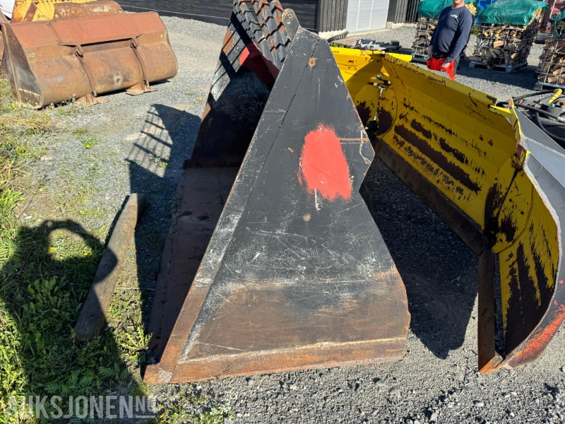 Hjullasterskuffe med BM feste 275 cm bredde - Прикачен инвентар за Строителна техника: снимка 5 Hjullasterskuffe med BM feste 275 cm bredde - Прикачен инвентар за Строителна техника: снимка 5