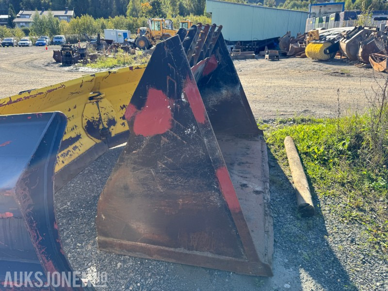 Hjullasterskuffe med BM feste 275 cm bredde - Прикачен инвентар за Строителна техника: снимка 2 Hjullasterskuffe med BM feste 275 cm bredde - Прикачен инвентар за Строителна техника: снимка 2