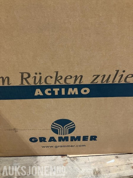 NYTT/UBRUKT GRAMMER SITZOBERT S722 ACTIMO SETE - LUFT. - Прикачен инвентар за Строителна техника: снимка 2 NYTT/UBRUKT GRAMMER SITZOBERT S722 ACTIMO SETE - LUFT. - Прикачен инвентар за Строителна техника: снимка 2