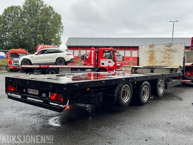 2003 CMT Pt12-20 planhenger / 22200 kg nyttelast - Ремарке: снимка 5 2003 CMT Pt12-20 planhenger / 22200 kg nyttelast - Ремарке: снимка 5