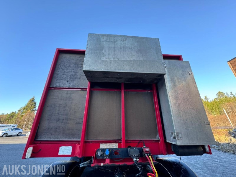 2005 Broshuis 3AUD44 Brønntralle / Brønnhenger - Uttrekk - Tvangsstyring - Metallisert kantramme - EU godkjent - Ремарке: снимка 5 2005 Broshuis 3AUD44 Brønntralle / Brønnhenger - Uttrekk - Tvangsstyring - Metallisert kantramme - EU godkjent - Ремарке: снимка 5