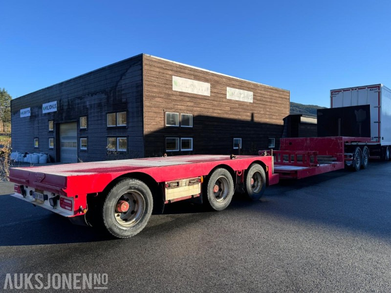 2005 Broshuis 3AUD44 Brønntralle / Brønnhenger - Uttrekk - Tvangsstyring - Metallisert kantramme - EU godkjent - Ремарке: снимка 4 2005 Broshuis 3AUD44 Brønntralle / Brønnhenger - Uttrekk - Tvangsstyring - Metallisert kantramme - EU godkjent - Ремарке: снимка 4