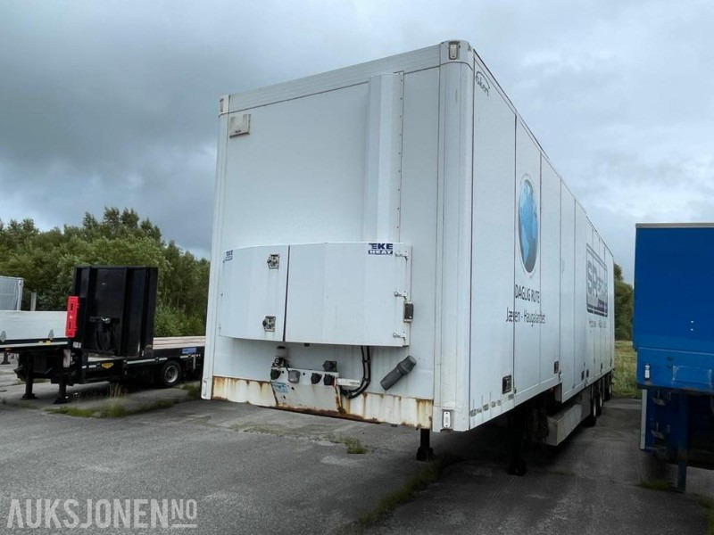 2007 Ekeri L3 Skaphenger med full sideåpning - 3-akslet - Tillatt totalvekt: 45000 kg. - Ремарке: снимка 2 2007 Ekeri L3 Skaphenger med full sideåpning - 3-akslet - Tillatt totalvekt: 45000 kg. - Ремарке: снимка 2