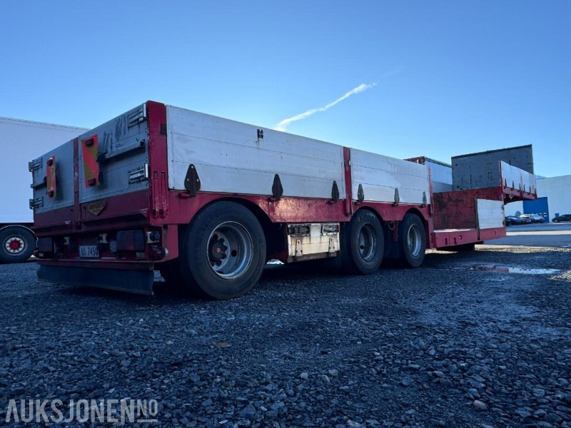 2008 Broshuis 3AUD44 Brønntralle - Uttrekk - Tvangsstyring - Metallisert kantramme - EU godkjent - Ремарке: снимка 4 2008 Broshuis 3AUD44 Brønntralle - Uttrekk - Tvangsstyring - Metallisert kantramme - EU godkjent - Ремарке: снимка 4