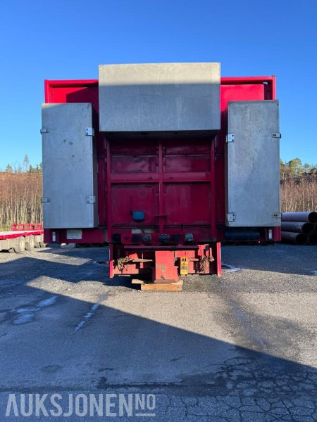 2008 Broshuis 3AUD44 Brønntralle - Uttrekk - Tvangsstyring - Metallisert kantramme - EU godkjent - Ремарке: снимка 2 2008 Broshuis 3AUD44 Brønntralle - Uttrekk - Tvangsstyring - Metallisert kantramme - EU godkjent - Ремарке: снимка 2