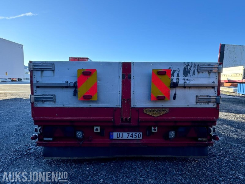 2008 Broshuis 3AUD44 Brønntralle - Uttrekk - Tvangsstyring - Metallisert kantramme - EU godkjent - Ремарке: снимка 5 2008 Broshuis 3AUD44 Brønntralle - Uttrekk - Tvangsstyring - Metallisert kantramme - EU godkjent - Ремарке: снимка 5