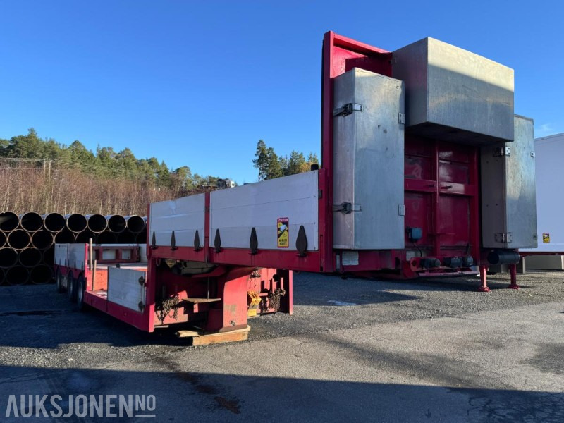 2008 Broshuis 3AUD44 Brønntralle - Uttrekk - Tvangsstyring - Metallisert kantramme - EU godkjent - Ремарке: снимка 3 2008 Broshuis 3AUD44 Brønntralle - Uttrekk - Tvangsstyring - Metallisert kantramme - EU godkjent - Ремарке: снимка 3