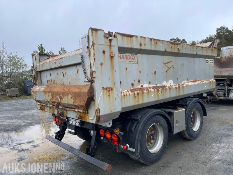 2014 Ovox Dumperkjerre med Hardox-kasse EU-godkjennes før overlevering - Ремарке: снимка 3 2014 Ovox Dumperkjerre med Hardox-kasse EU-godkjennes før overlevering - Ремарке: снимка 3