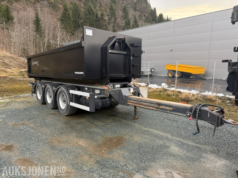 2018 Nor Slep Krokhenger med tipp / Trippelkjerre - Ремарке: снимка 1 2018 Nor Slep Krokhenger med tipp / Trippelkjerre - Ремарке: снимка 1