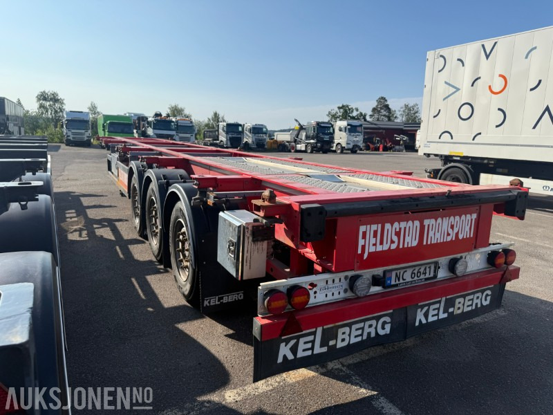 2020 | Kel-Berg C300V 3-akslet containerchassis | Meget god stand | EU-godkjent til 11/2025 - Ремарке: снимка 5 2020 | Kel-Berg C300V 3-akslet containerchassis | Meget god stand | EU-godkjent til 11/2025 - Ремарке: снимка 5
