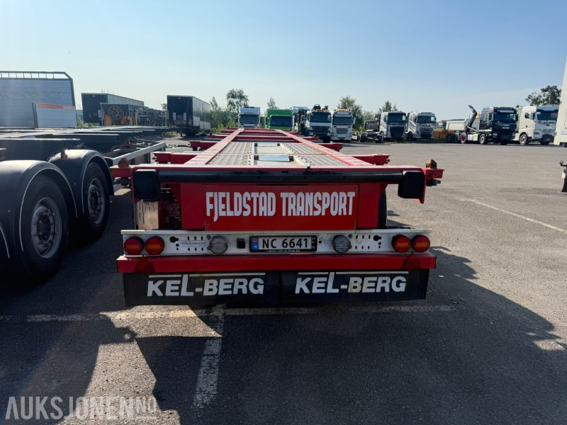 2020 | Kel-Berg C300V 3-akslet containerchassis | Meget god stand | EU-godkjent til 11/2025 - Ремарке: снимка 4 2020 | Kel-Berg C300V 3-akslet containerchassis | Meget god stand | EU-godkjent til 11/2025 - Ремарке: снимка 4