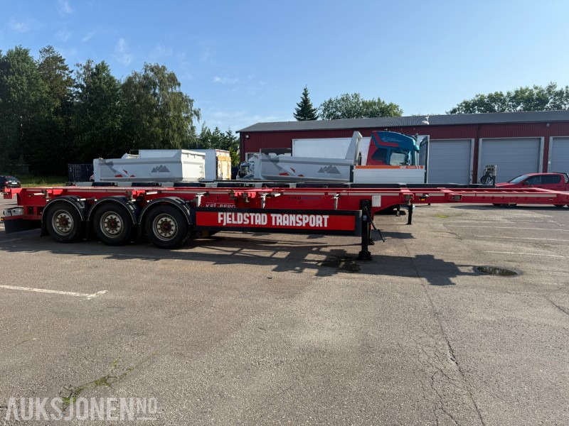 2020 | Kel-Berg C300V 3-akslet containerchassis | Meget god stand | EU-godkjent til 11/2025 - Ремарке: снимка 1 2020 | Kel-Berg C300V 3-akslet containerchassis | Meget god stand | EU-godkjent til 11/2025 - Ремарке: снимка 1