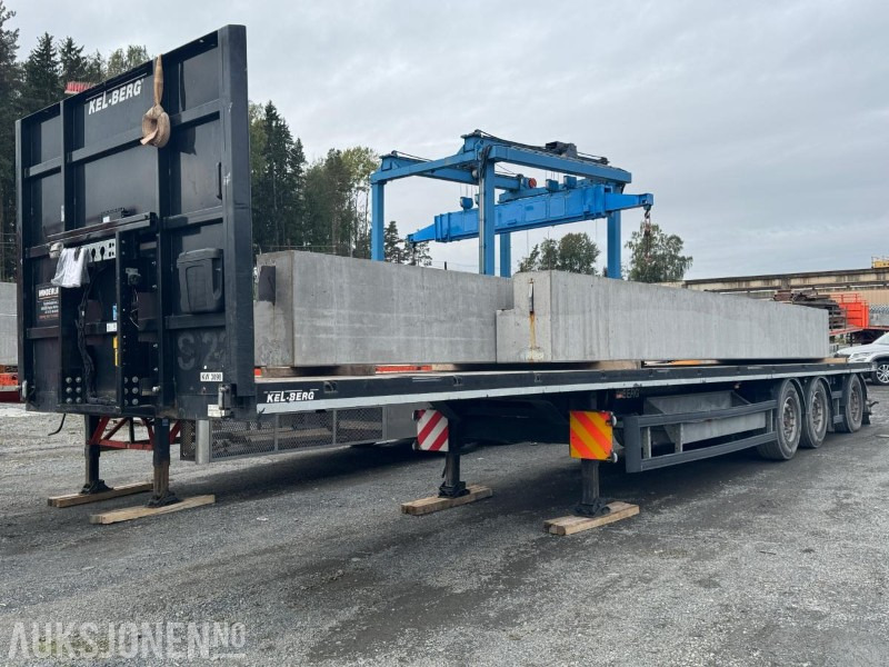 2020 Kel-Berg rettsemi / 36720 kg nyttelast / 54 224 km - Ремарке: снимка 1 2020 Kel-Berg rettsemi / 36720 kg nyttelast / 54 224 km - Ремарке: снимка 1