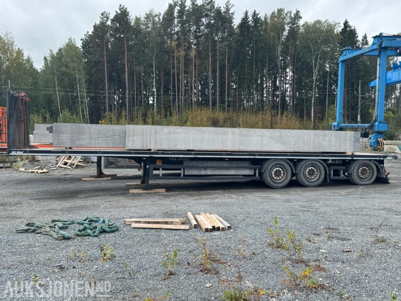 2020 Kel-Berg rettsemi / 36720 kg nyttelast / 54 224 km - Ремарке: снимка 2 2020 Kel-Berg rettsemi / 36720 kg nyttelast / 54 224 km - Ремарке: снимка 2