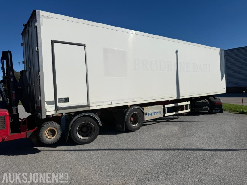 2021 NTM lukket skaptralle m/full sideåpning - 28 paller. - Ремарке: снимка 1 2021 NTM lukket skaptralle m/full sideåpning - 28 paller. - Ремарке: снимка 1