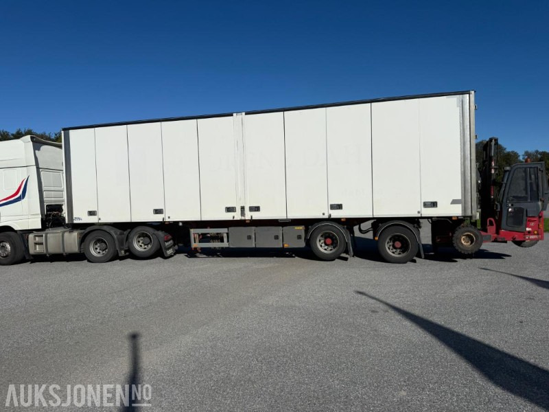 2021 NTM lukket skaptralle m/full sideåpning - 28 paller. - Ремарке: снимка 5 2021 NTM lukket skaptralle m/full sideåpning - 28 paller. - Ремарке: снимка 5