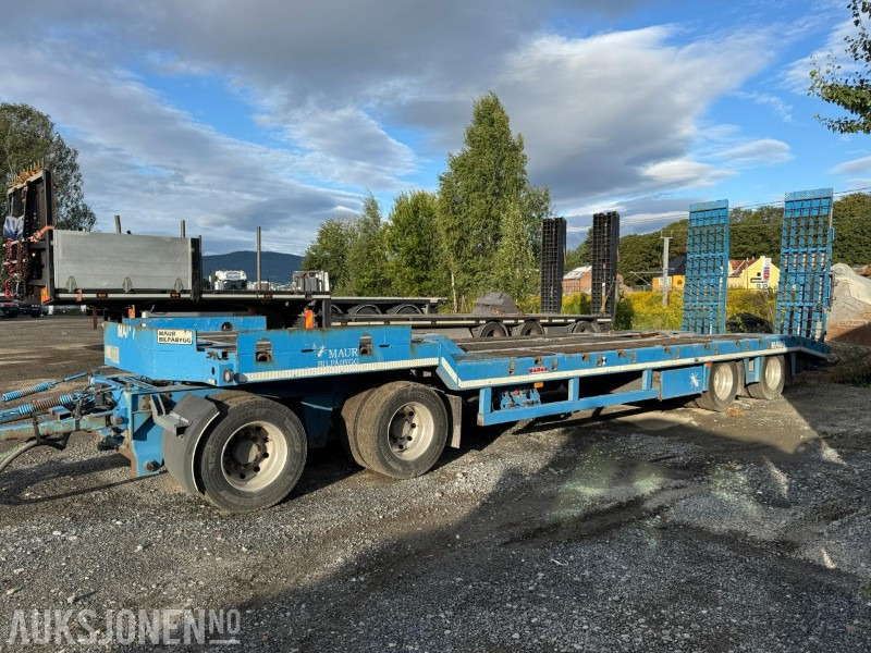 2022 Maur Bilpåbygg maskinhenger / 4-akslet / 30800kg nyttelast - Ремарке: снимка 2 2022 Maur Bilpåbygg maskinhenger / 4-akslet / 30800kg nyttelast - Ремарке: снимка 2