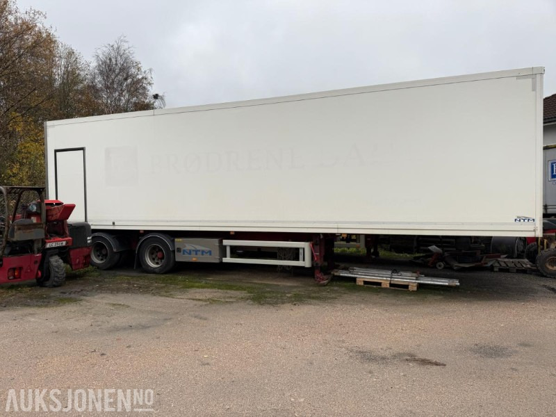 NTM lukket skaptralle m/full sideåpning og truckfester - 28 paller. - Ремарке: снимка 1 NTM lukket skaptralle m/full sideåpning og truckfester - 28 paller. - Ремарке: снимка 1