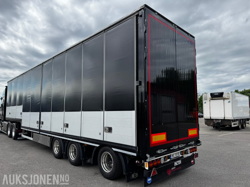 Pacton Semitrailer m/sideåpning - Skyvbart tak - EU fram til November! - Ремарке: снимка 3 Pacton Semitrailer m/sideåpning - Skyvbart tak - EU fram til November! - Ремарке: снимка 3
