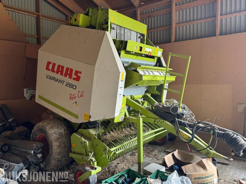 2006 Claas Variant 280 rundballepresse - Селскостопанска техника: снимка 1 2006 Claas Variant 280 rundballepresse - Селскостопанска техника: снимка 1