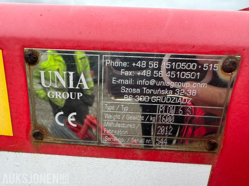 2012 UNIA grubbeplog med reservedeler - Селскостопанска техника: снимка 3 2012 UNIA grubbeplog med reservedeler - Селскостопанска техника: снимка 3