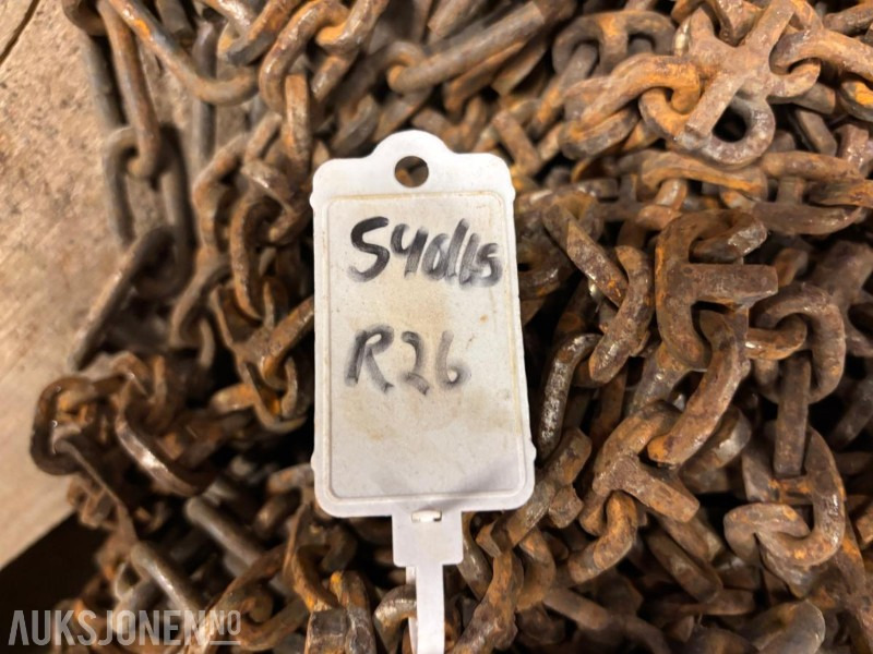 Kjettingsett 2stk 540/65 R26 - Селскостопанска техника: снимка 5 Kjettingsett 2stk 540/65 R26 - Селскостопанска техника: снимка 5