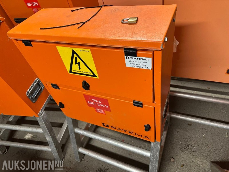 Strømskap / byggstrømskap / fordelingsskap - Diverste størrelser - Строително оборудване: снимка 4 Strømskap / byggstrømskap / fordelingsskap - Diverste størrelser - Строително оборудване: снимка 4