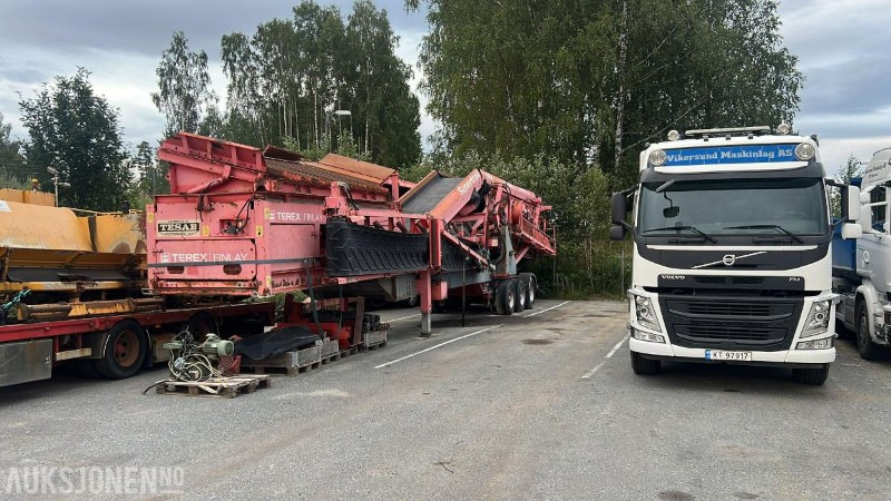 Terex Finlay supertrak 694 sikteverk - Пресевна инсталация: снимка 1 Terex Finlay supertrak 694 sikteverk - Пресевна инсталация: снимка 1