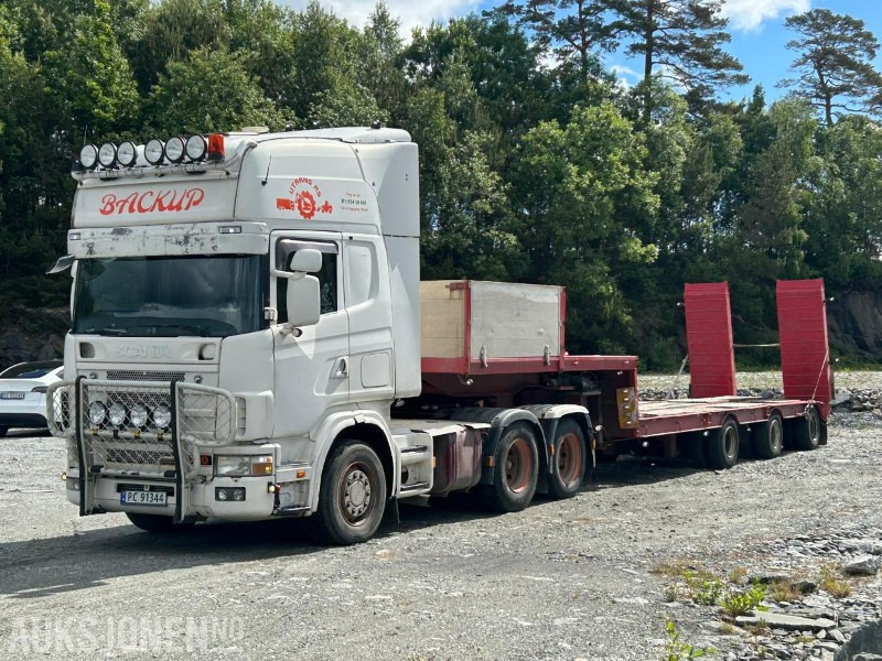 2000 Scania R144 6x2 m/Vang Maskinsemi - Влекач: снимка 1 2000 Scania R144 6x2 m/Vang Maskinsemi - Влекач: снимка 1
