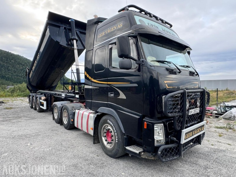 2006 Volvo FH-16 GLOBETROTTER - Med Carnehl tippsemi - 6x4 - Tipphydraulikk - Helluft - Nylig EU godkjent - Влекач: снимка 3 2006 Volvo FH-16 GLOBETROTTER - Med Carnehl tippsemi - 6x4 - Tipphydraulikk - Helluft - Nylig EU godkjent - Влекач: снимка 3
