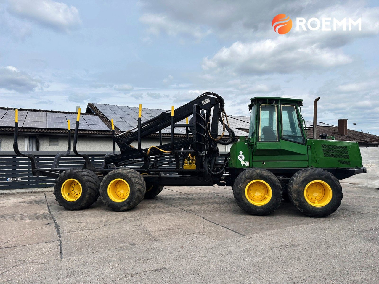 John Deere 1110 D*KRAN CF572 10 Meter - Форвардер: снимка 4 John Deere 1110 D*KRAN CF572 10 Meter - Форвардер: снимка 4