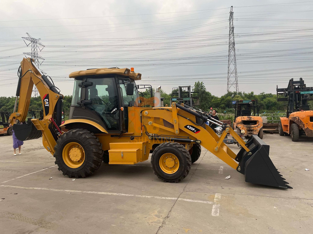 CAT Caterpillar 420F 430 416 JCB 3CX JCB4CX Backhoe Loader - Багер-товарач: снимка 4 CAT Caterpillar 420F 430 416 JCB 3CX JCB4CX Backhoe Loader - Багер-товарач: снимка 4