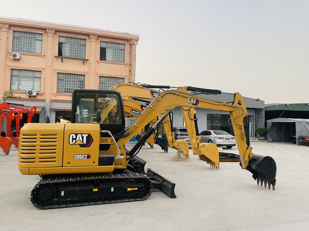Верижен багер Caterpillar 306 Used Excavator CAT306E 6 Ton Komatsu PC56 Doosan DX60 Hyundai 60 Sany SY60 Kubota KX183 Crawler Excavators on Hot Sale: снимка 9
