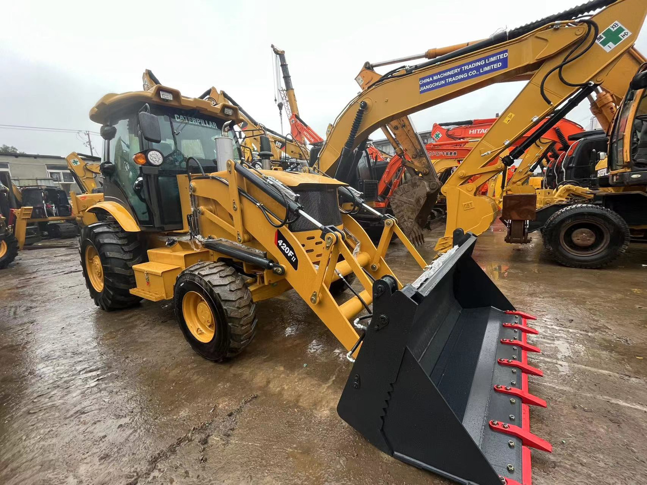 Caterpillar 420F 416 430 CAT Backhoe Loader New or Used on Sale - Багер-товарач: снимка 1 Caterpillar 420F 416 430 CAT Backhoe Loader New or Used on Sale - Багер-товарач: снимка 1