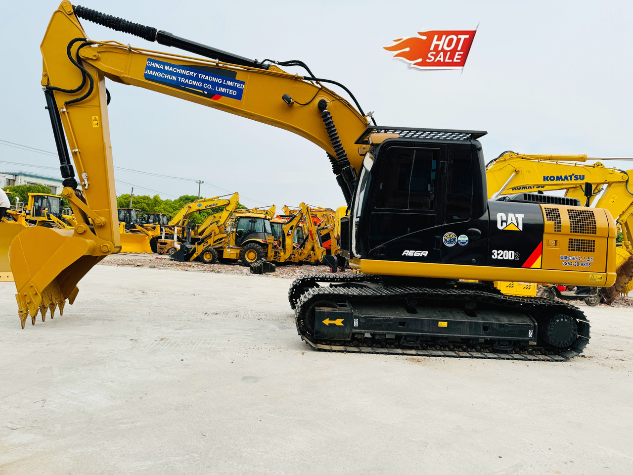 Caterpillar Slightly Used CAT 320D Used Excavator Crawler Excavators CAT320 CAT325 CAT329 CAT330 CAT336 CAT349 Ready to Work - Верижен багер: снимка 4 Caterpillar Slightly Used CAT 320D Used Excavator Crawler Excavators CAT320 CAT325 CAT329 CAT330 CAT336 CAT349 Ready to Work - Верижен багер: снимка 4